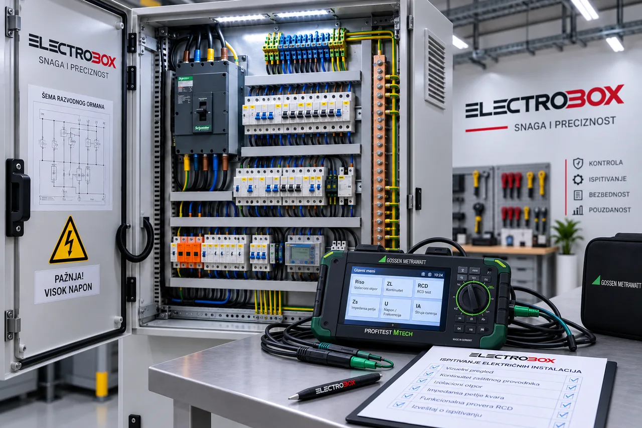 Low-voltage electrical installation inspection